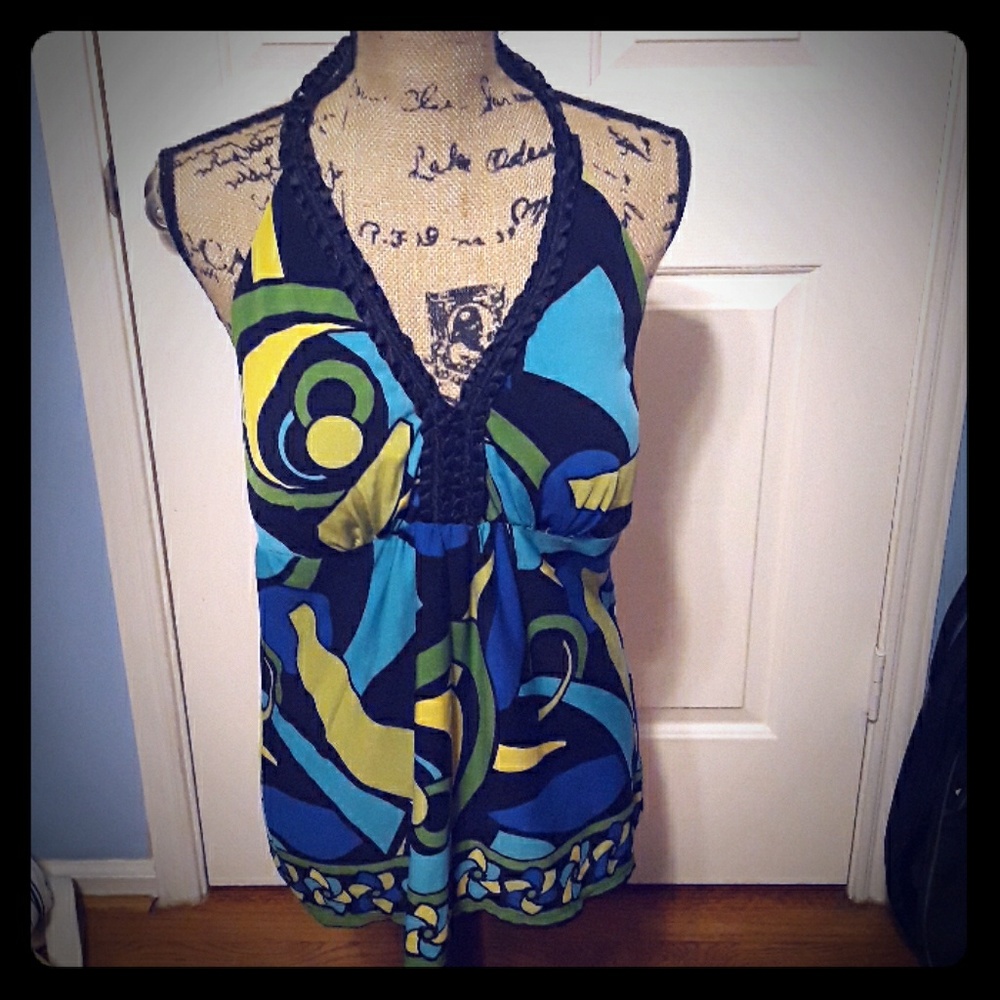 BEAUTIFUL MULTI COLORED AND DESIGNED BRADED HALTER